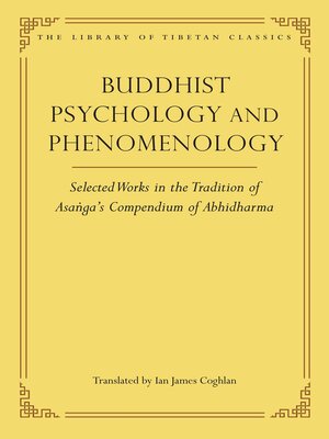 cover image of Buddhist Psychology and Phenomenology
